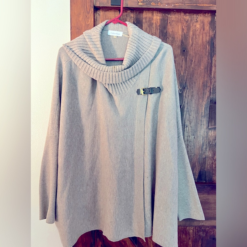 Calvin Klein Tan Cape